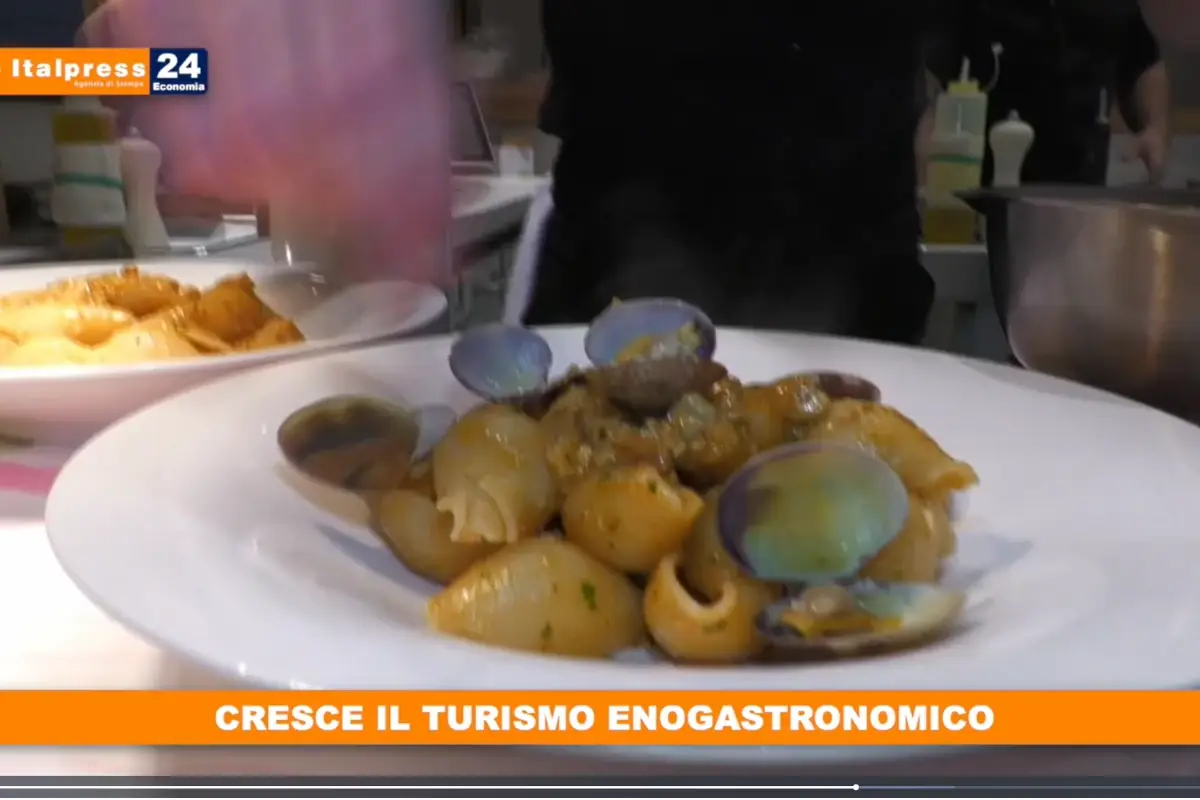 [TG Economia]: Cresce il turismo enogastronomico