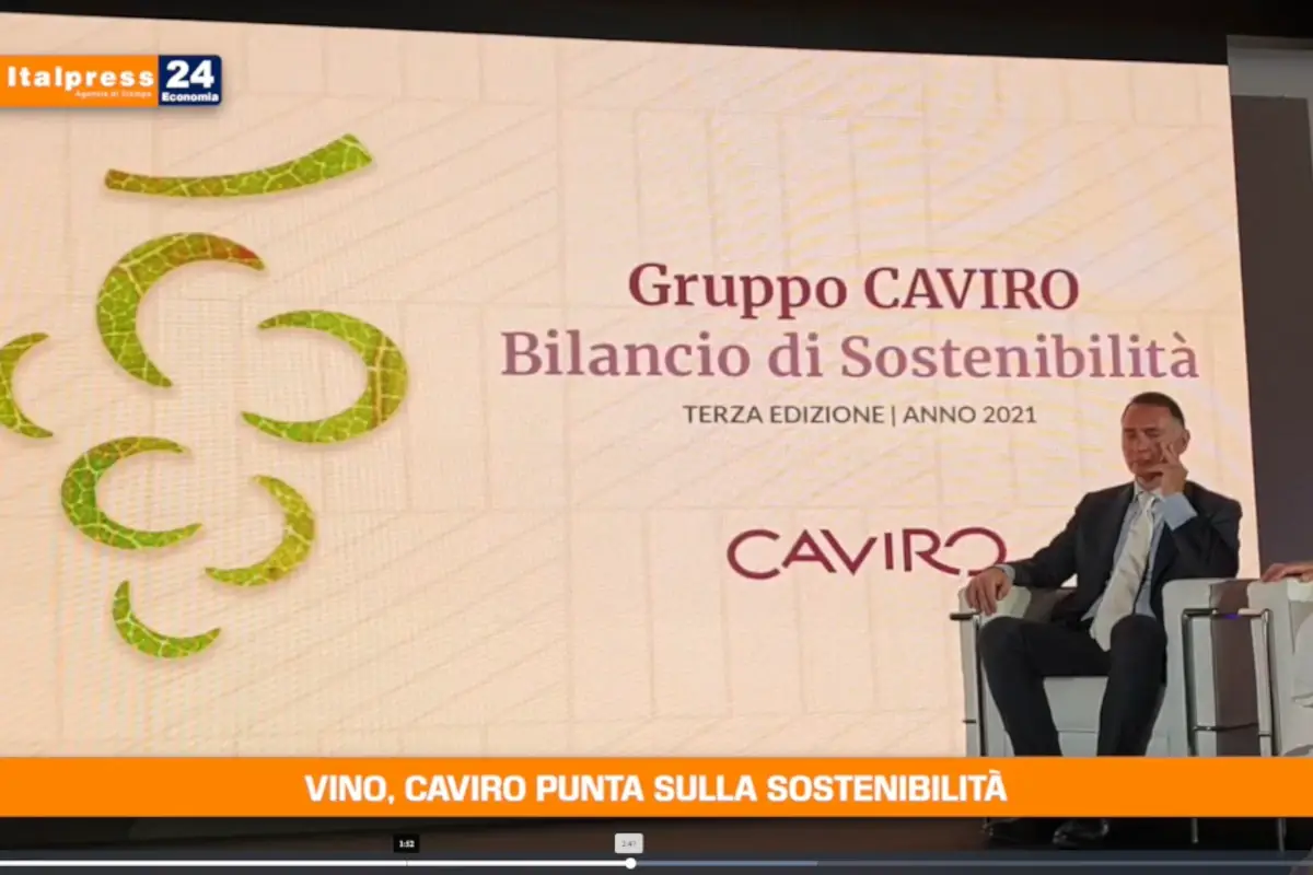 [TG Economia]: Vino, Caviro punta punta sulla sostenibilit&agrave;