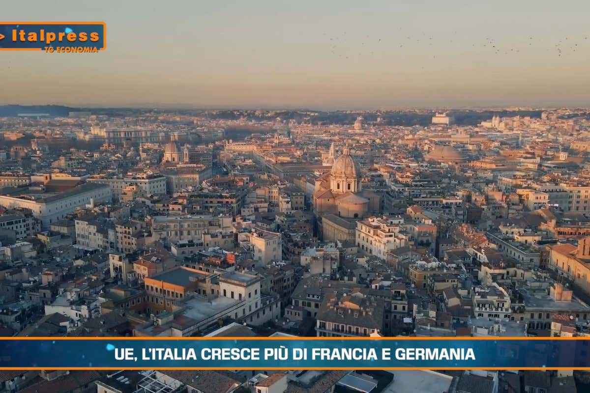 Ue l’Italia cresce più di Francia e Germania