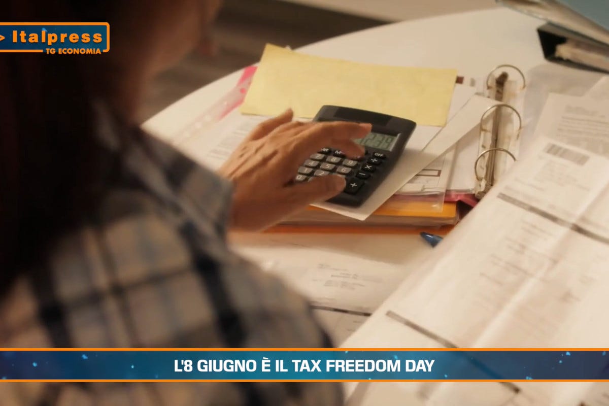 L'8 giugno è il tax freedom day