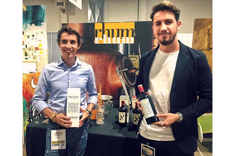 Lo stand della distilleria Capovilla (The Rum Day, un successo la 4&ordf; edizione Due giorni di gusto e consapevolezza)