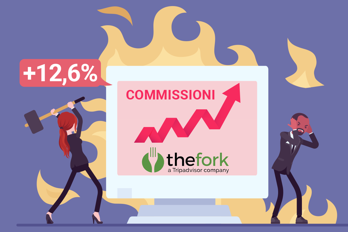 TheFork:  126% di commissioni per i ristoranti. Il no secco di Fipe