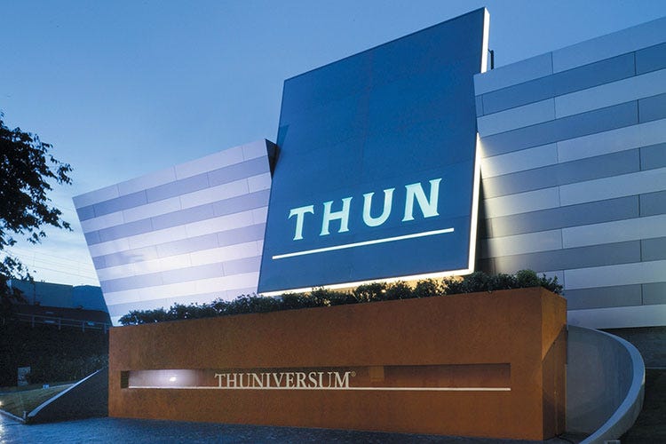La sede di Thun (Winethun, le eccellenze del vino al Thuniversum di Bolzano)