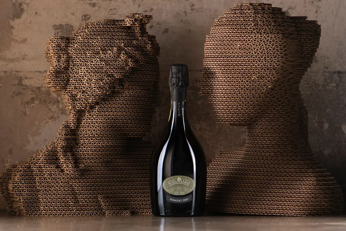 Lo spumante extra brut Tilio, a fermentazione lenta con zero zuccheri I vini di Foss Marai tra mondo famigliare e glamour internazionale