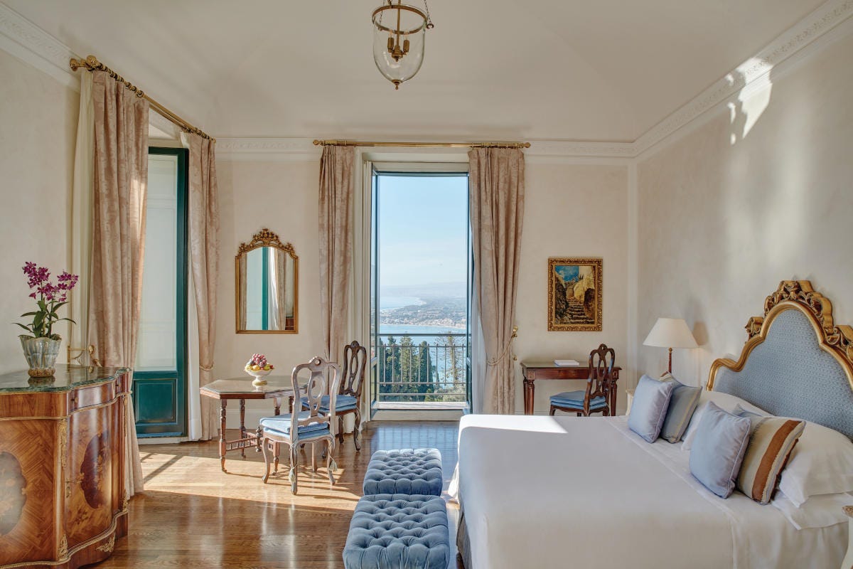 Grand Hotel Timeo, camera Grand hotel Timeo, tutto il il bello e il buono a Taormina