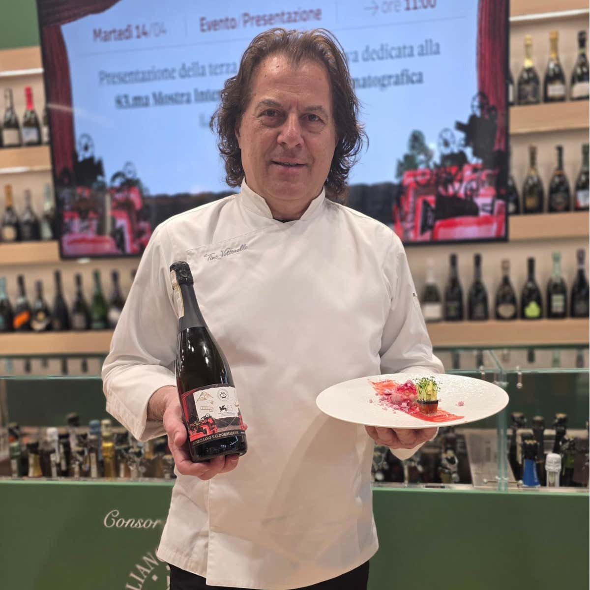 Red Carpet, il piatto di Vettorello che viaggia da Vinitaly alla Mostra del Cinema di Venezia Red Carpet, il piatto di Vettorello che viaggia da Vinitaly alla Mostra del Cinema di Venezia