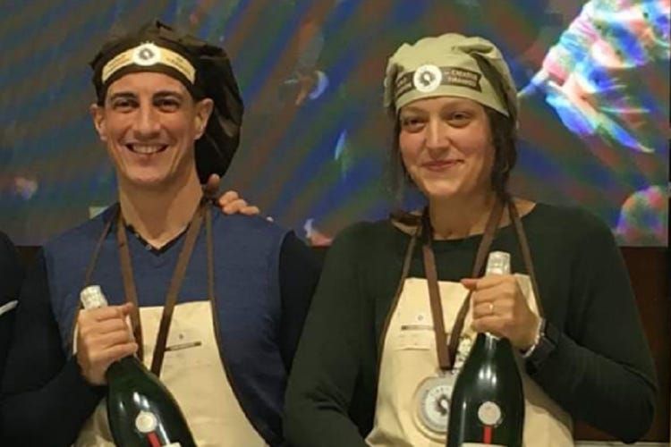 Fabio Peyla e Sara Arrigoni (Tiramisù World Cup 2019 I campioni sono due lombardi)