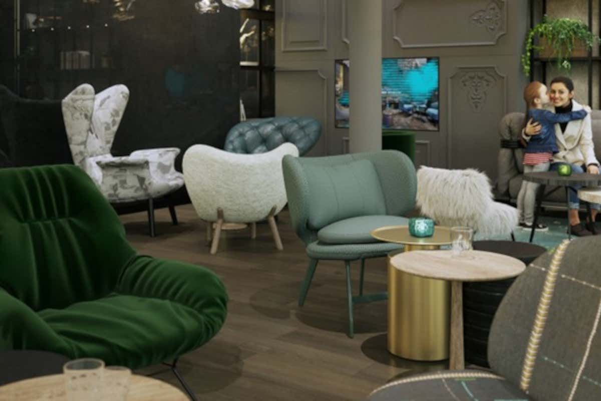 Interno del Motel One di Innsbruck (foto sito Motel One) Relax e benessere, i nuovi alloggi in Tirolo per la stagione invernale