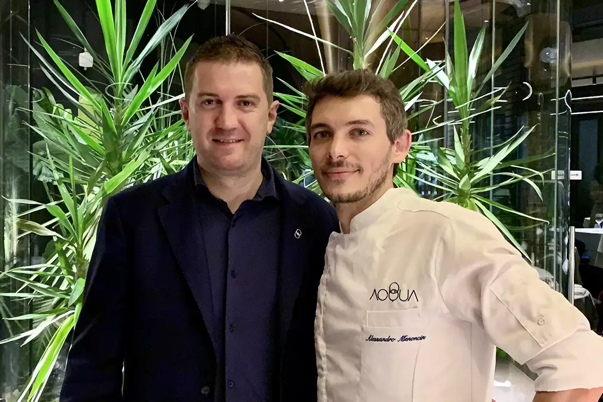 Davide Possoni e Alessandro Menoncin Acqua: un tuffo nel pescato di ricerca