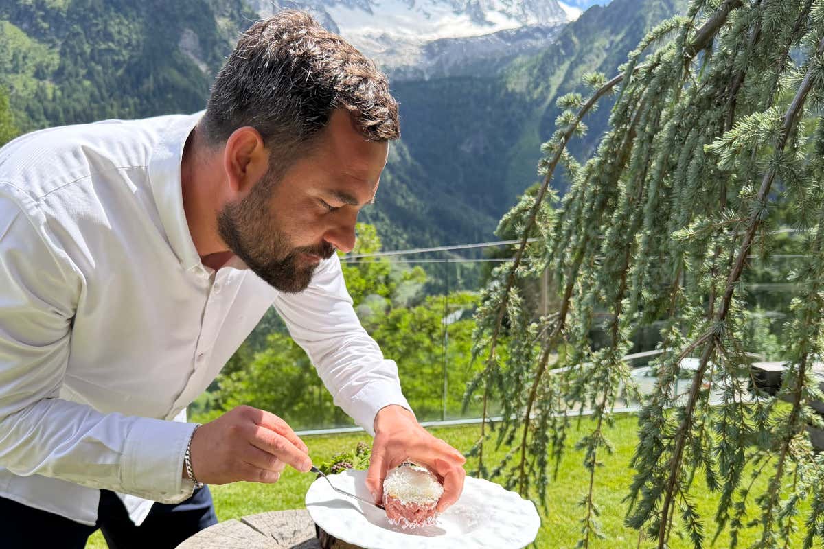 La cucina di Tognetti unisce il rigore della scuola francese all’intensità dei sapori italiani