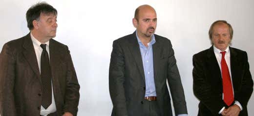 Daniele Toniolo, Franco Manzato e Giuseppe Gandin Daniele Toniolo, Franco Manzato e Giuseppe Gandin