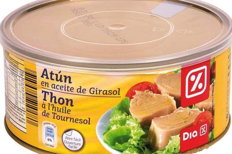 Pi&ugrave; di 3mila confezioni come questa sono state ritirate dal mercato (Spagna, botulino nel tonnoQuattro intossicati, scatta l&rsquo;allerta)