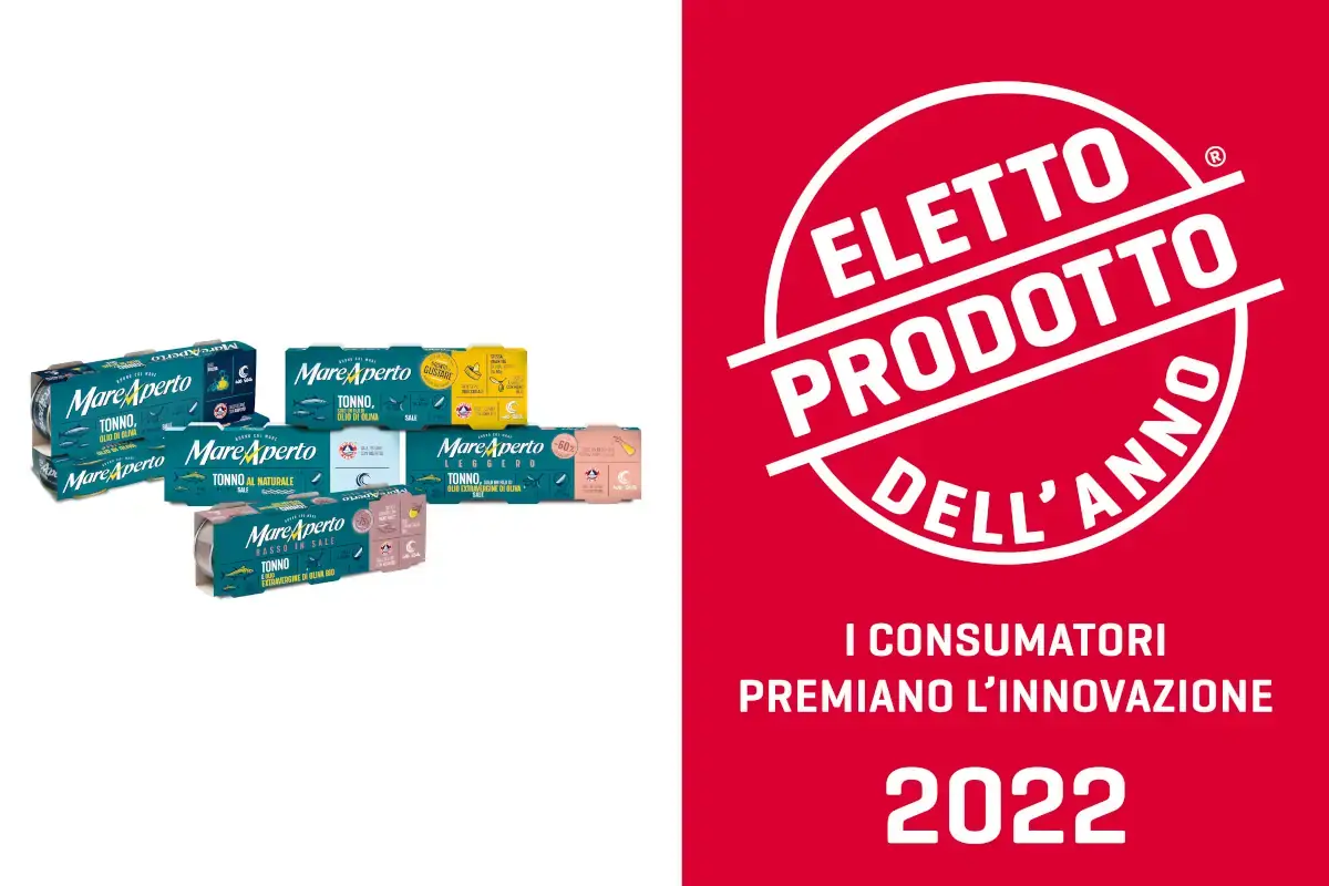 Tonno Mare Aperto &egrave; prodotto dell'anno 2022