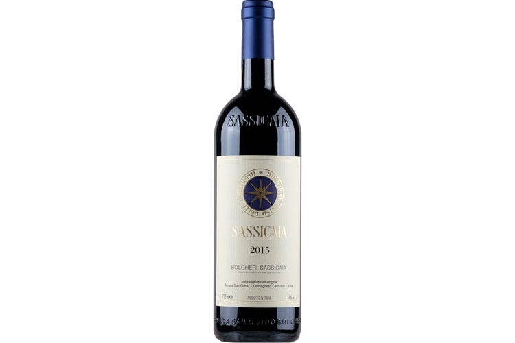 (Top 100 di Wine Spectator Sassicaia 2015 in cima alla classifica)