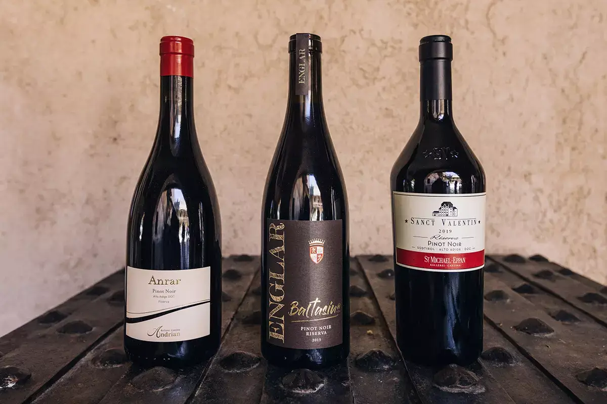 Il podio Pinot nero altoatesino: ecco i migliori dell&rsquo;annata 2019