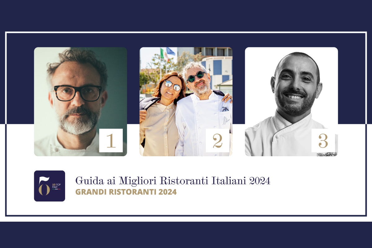 50 Top Italy: Osteria Francescana miglior “Grande Ristorante” in Italia