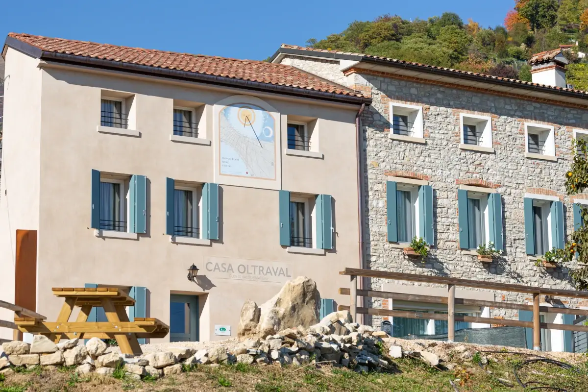 Casa Oltraval Cantina Tordera, tra terra, natura e produzione un legame unico