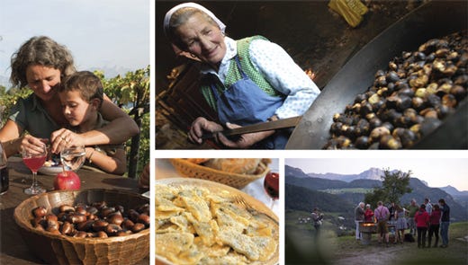 Con Törggelen e le osterie della frasca
in Alto Adige si festeggia l'autunno