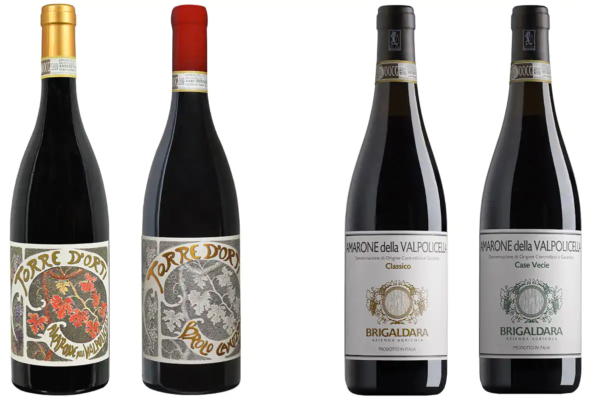 I vini di Torre d&rsquo;Orti e di Brigaldara in degustazione FOTO-Il gusto dell&rsquo;Amarone moderno? Risultato di 30 anni di cambiamenti