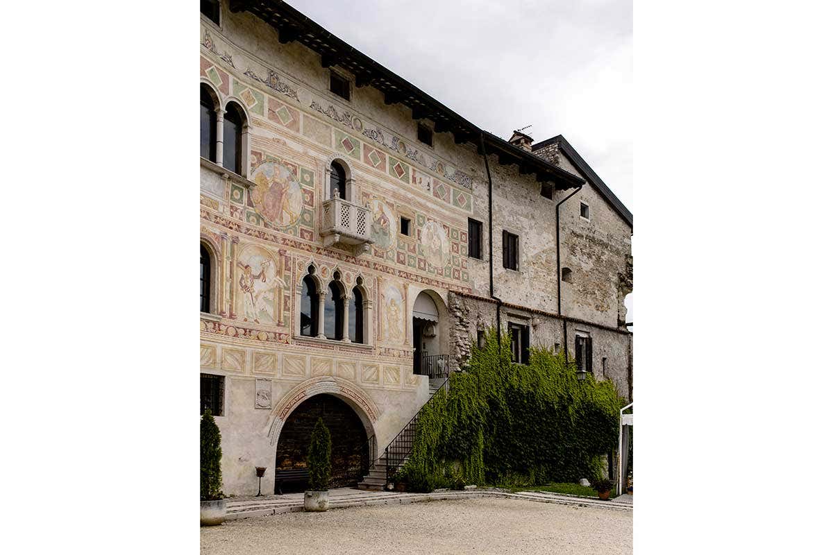 Il ristorante La Torre di Spilimbergo
