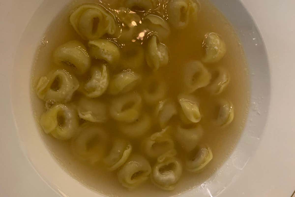 Tortellini modenesi La vera cucina modenese a Roma? All&rsquo;Hotel Harry&rsquo;s bar Trevi