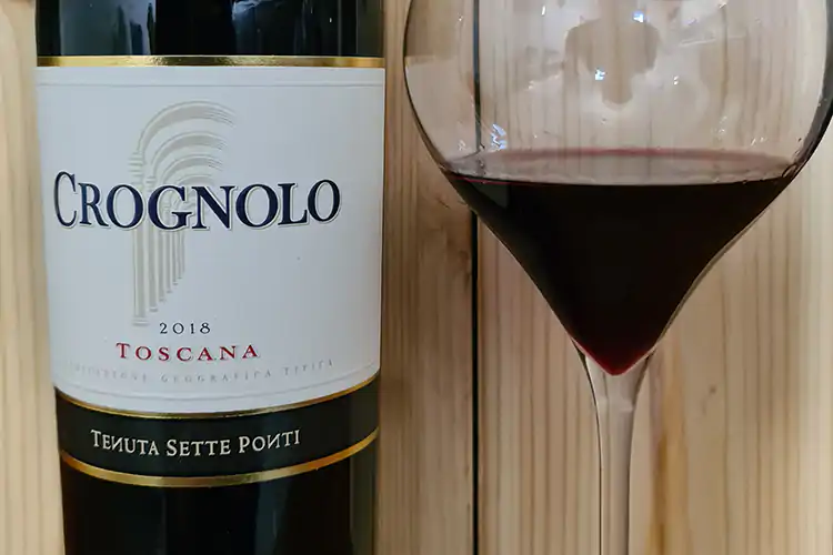&pound;$Ripartiamo dal vino$&pound; Crognolo 2018 Tenuta Sette Ponti