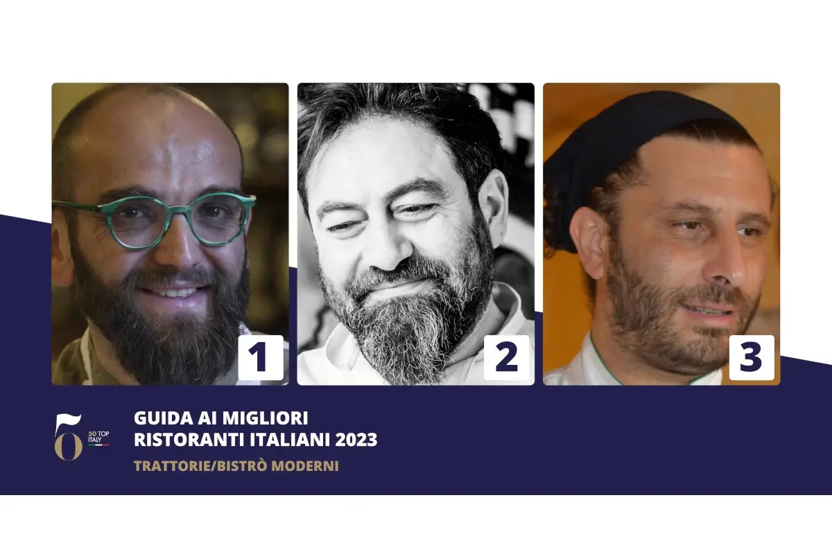 50 Top Italy 2023, Da Burde di Firenze &egrave; la migliore trattoria In Italia