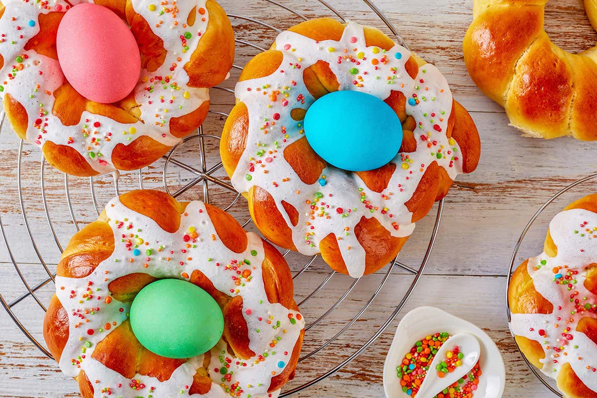 Treccia pasquale La Pasqua dei dolci incorona la Colomba