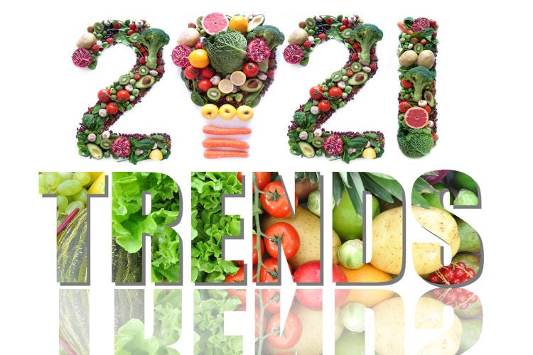 I nuovi food trend del 2021: 8 nuove tendenze legate al cibo