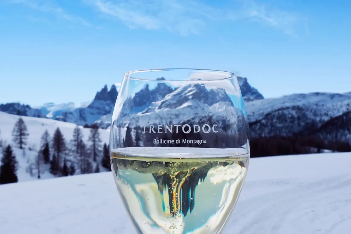 Trentodoc sbarca sulle Dolomiti
