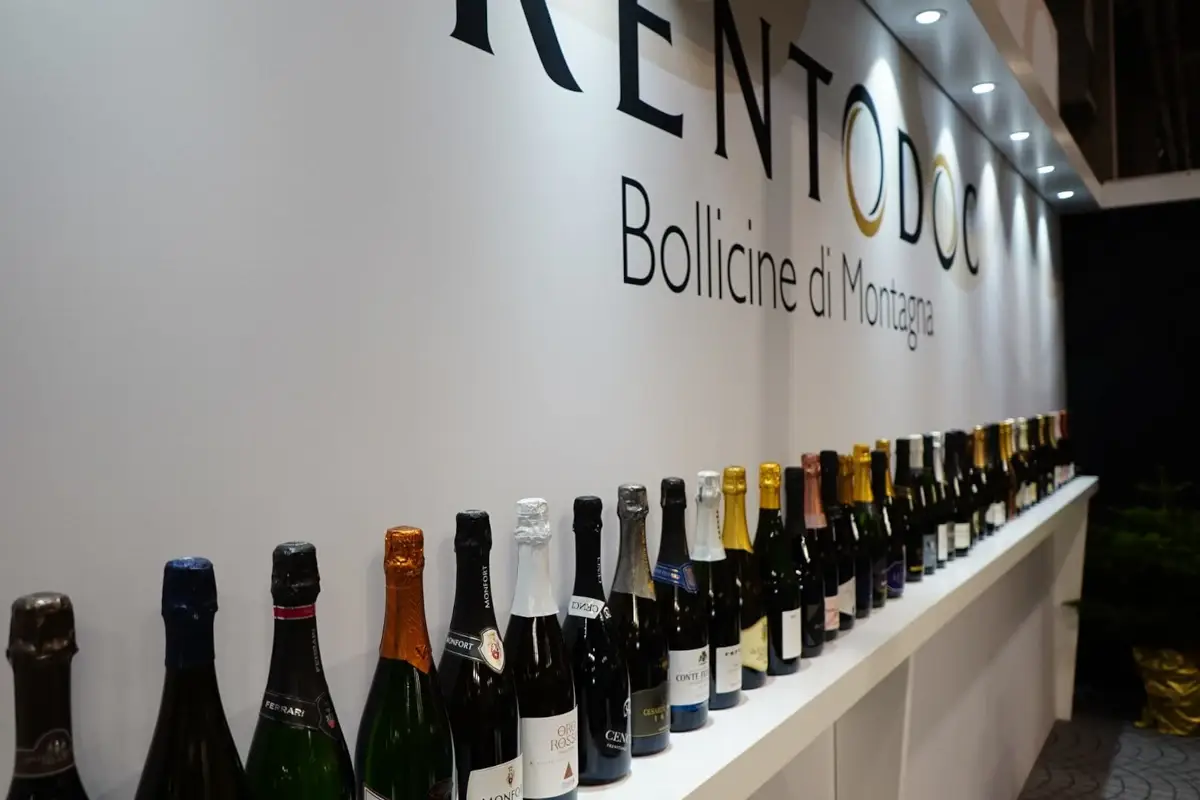 Trentodoc, bollicine di montagna da record