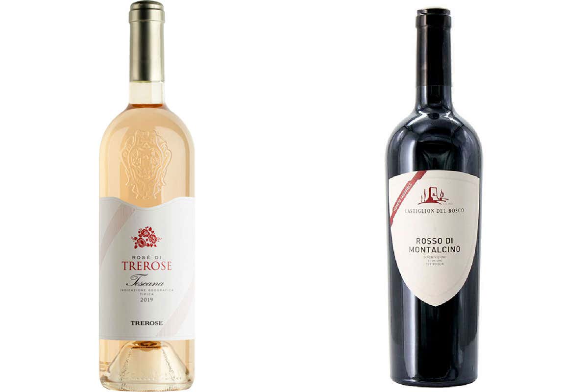 Le proposte di Trerose e Castiglione del Bosco &pound;$Giri di vite$&pound;. 6 etichette per non sbagliare col caldo