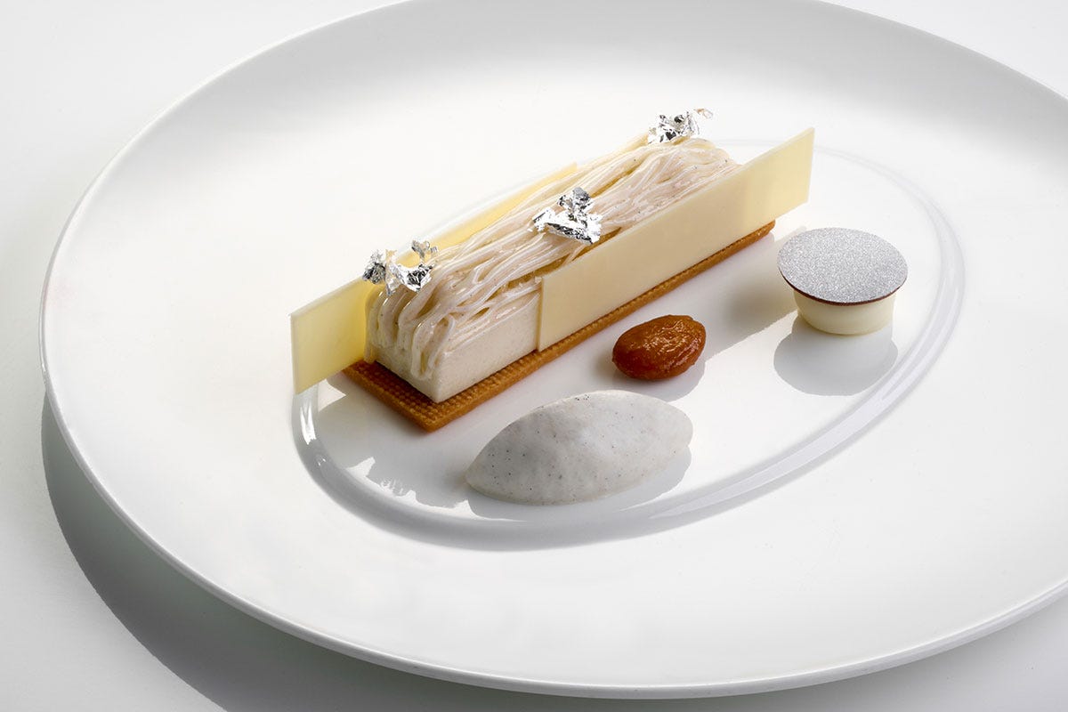 Tripla Vaniglia, il dessert al piatto firmato Gianluca Fusto e Elle & Vire Professionnel 