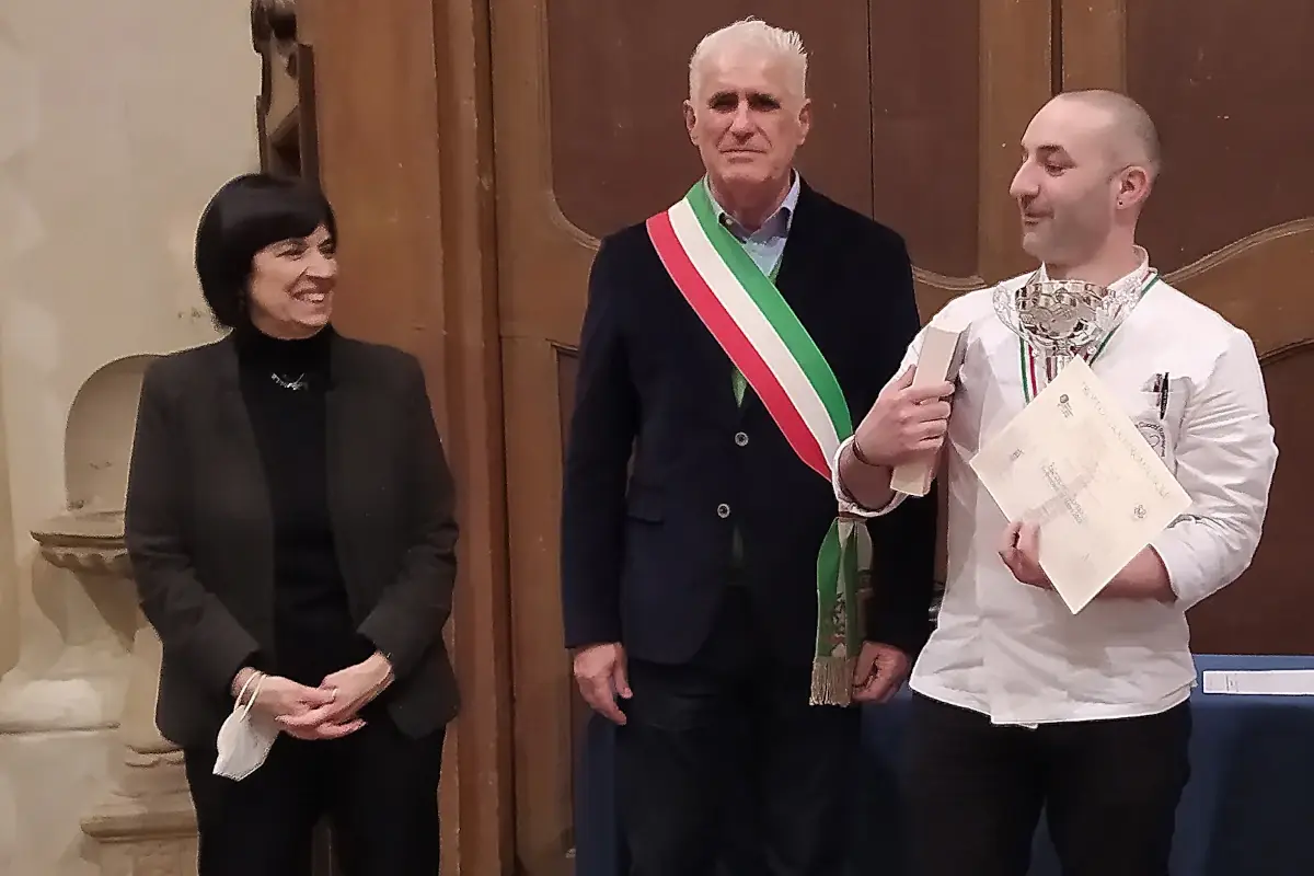 La premiazione&nbsp; Domenico Bartolomeo conquista il Trofeo Cuochi Romagnoli