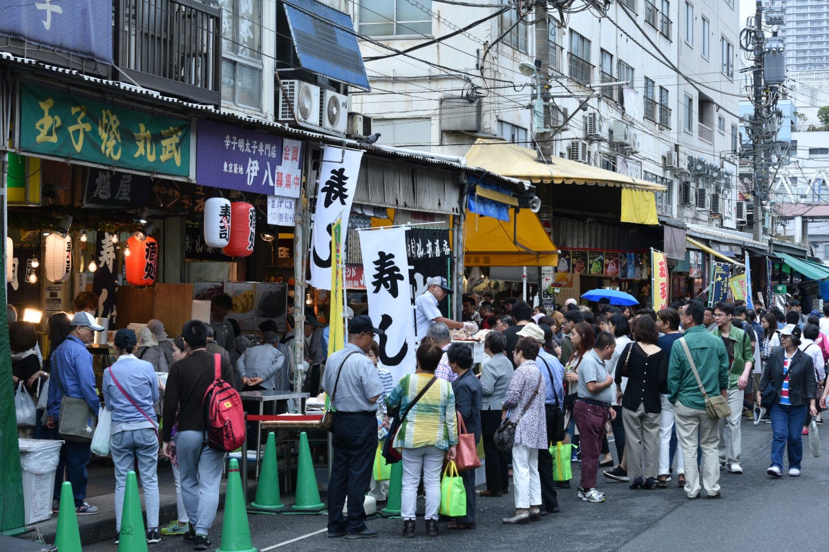 Il mercato di Tsukiji Alla scoperta della Tokyo gourmet tra Ginza e Tsukiji