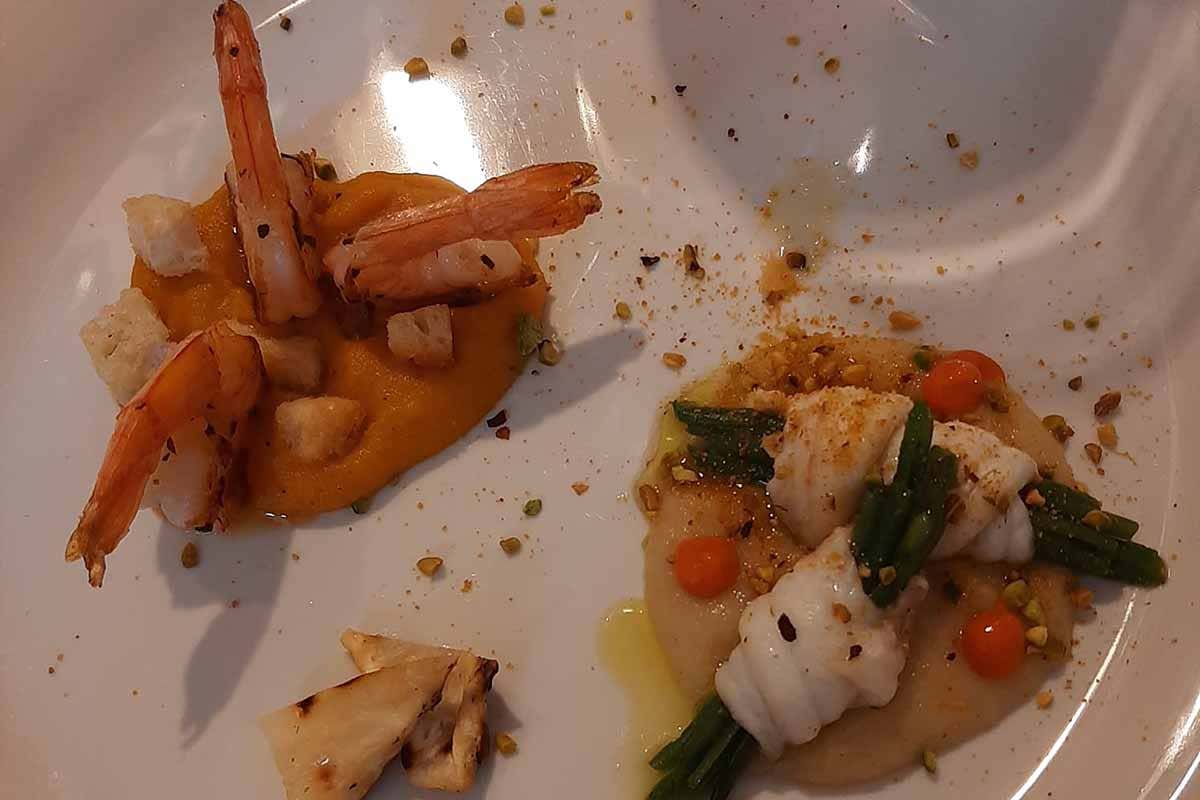 Turbante di sogliola Dalla Vigna alla tavola, ultima puntata da Amarantos a Porto Recanati