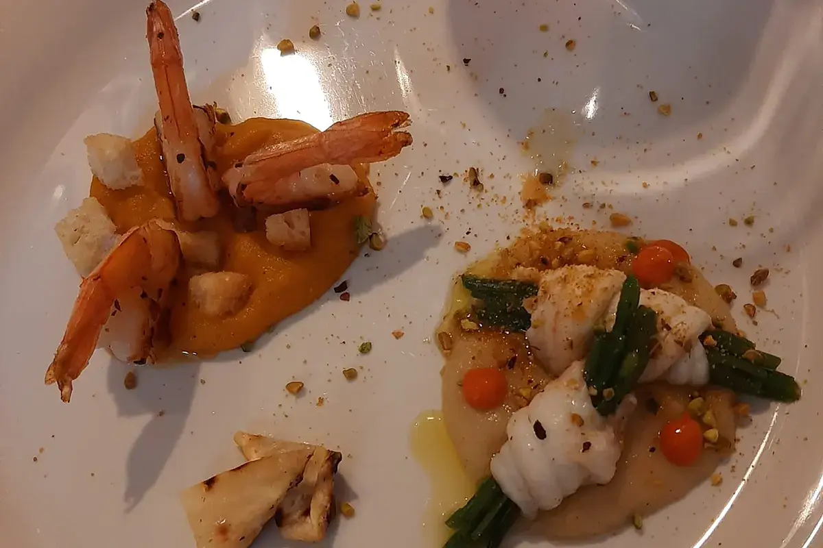 Turbante di sogliola Dalla Vigna alla tavola, ultima puntata da Amarantos a Porto Recanati