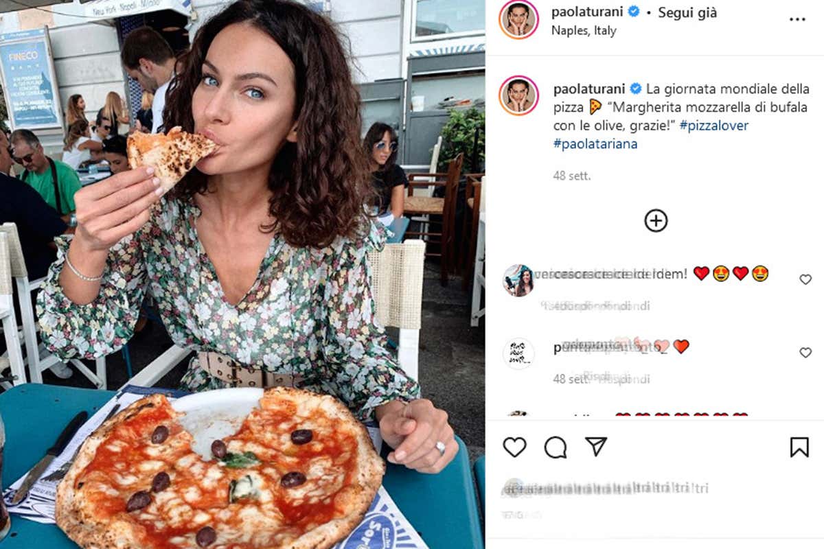 L'influencer Paola Turani Pizza, spaghetti e torte spettacolari: ecco il podio dei cibi pi&ugrave; postati sui social
