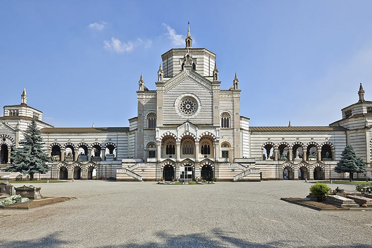 Il cimitero monumentale di Milano (Turismo monumentale, a Milano 100mila visite nel 2019)