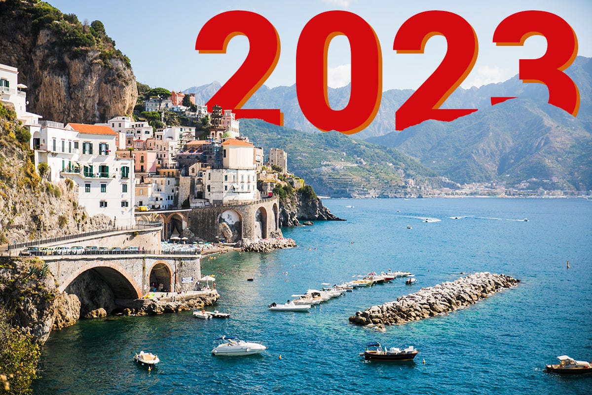 Anno nuovo, guardiamo con ottimismo al futuro di cibo e turismo italiani Anno nuovo guardiamo con ottimismo al futuro di cibo e turismo italiani