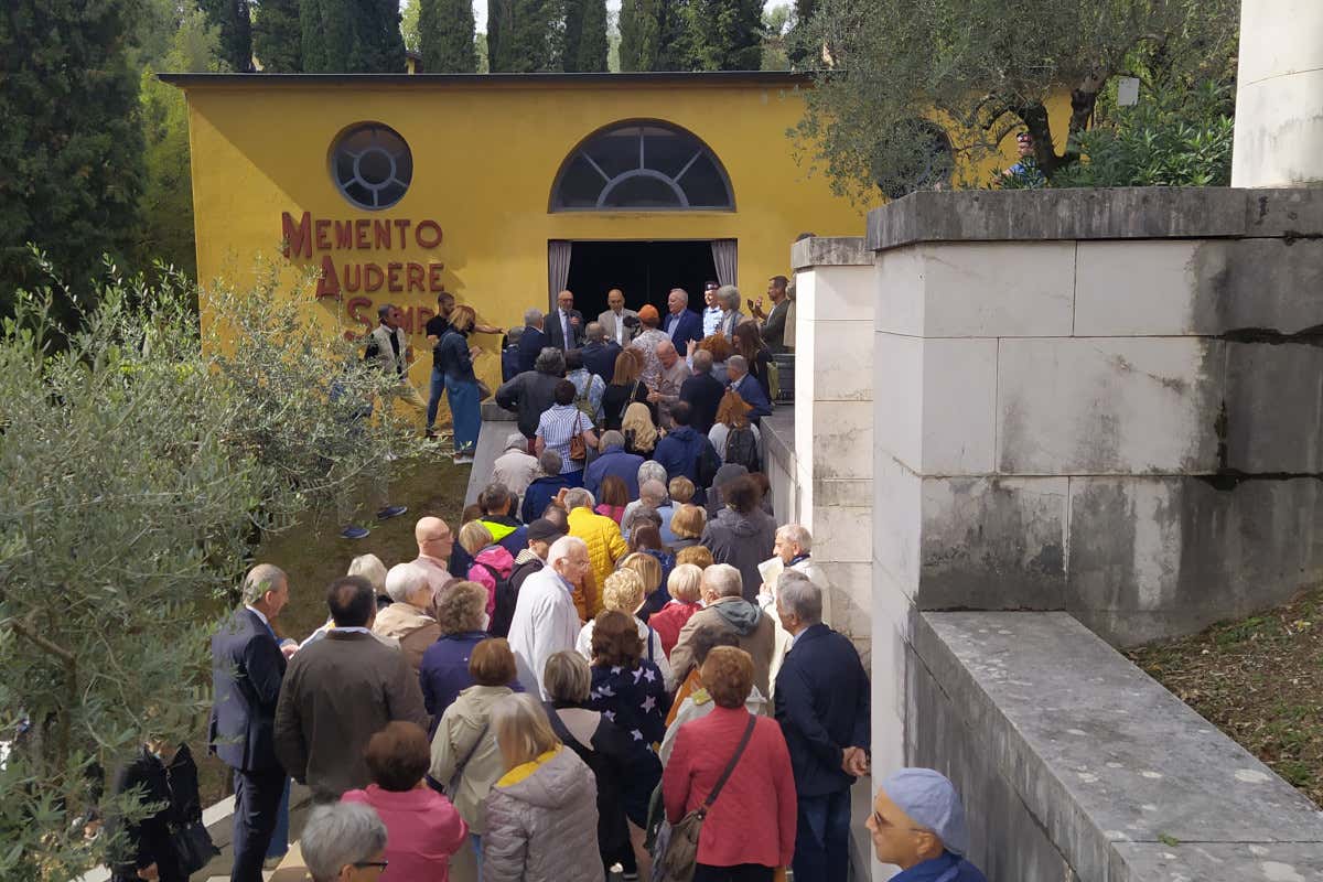 Visita al Vittoriale  Vittoriale l'anno della rinascita: 267mila visitatori