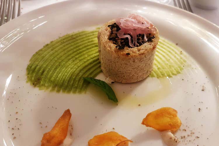 Croccante di baccal&agrave; mantecato (Tutti i sapori del marenel nuovo menu di Ciciritto)