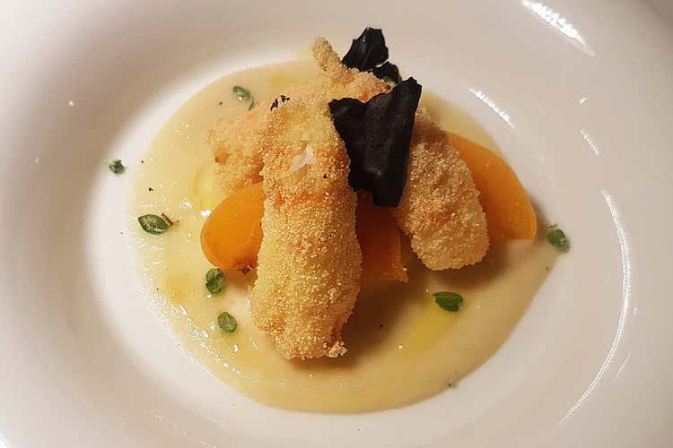 Scampi fritti panati al semolino (Tutti i sapori del marenel nuovo menu di Ciciritto)