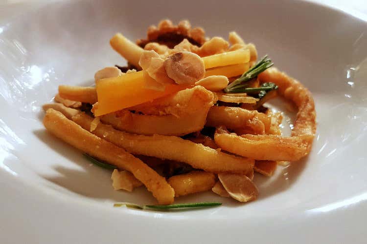 Frittino misto di mare con zucchinette (Tutti i sapori del marenel nuovo menu di Ciciritto)