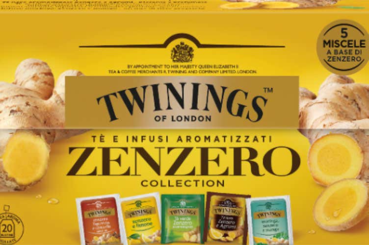 Un prodotto della zenzero collection (Twinings, tempo di novità Un infuso e un tè verde) Un prodotto della zenzero collection (Twinings, tempo di novità Un infuso e un tè verde)