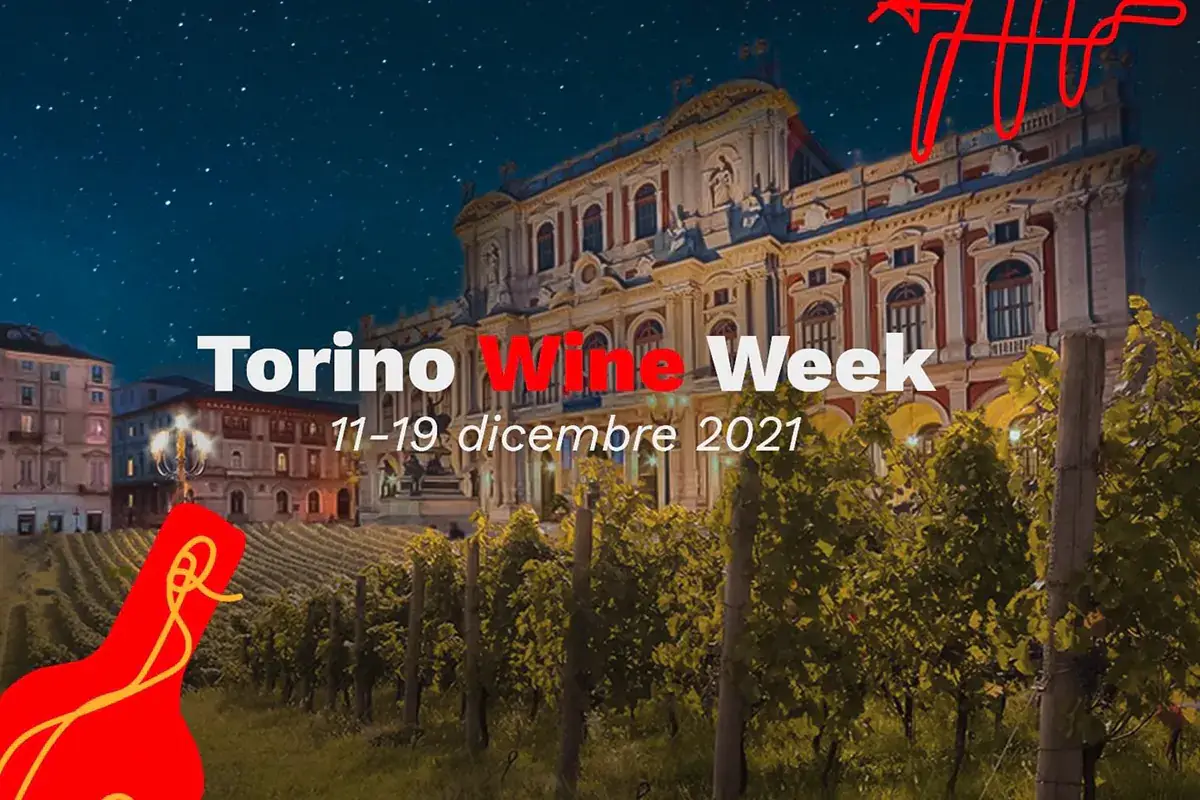 La locandina dell'evento Torino Wine Week, torna la settimana del vino in versione invernale