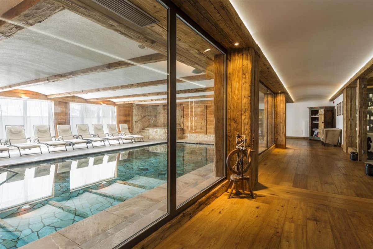 La Spa dell'Hotel Tyrol  Hotel Tyrol impossibile annoiarsi: dallo sci al gusto tutte le emozioni della Val Gardena