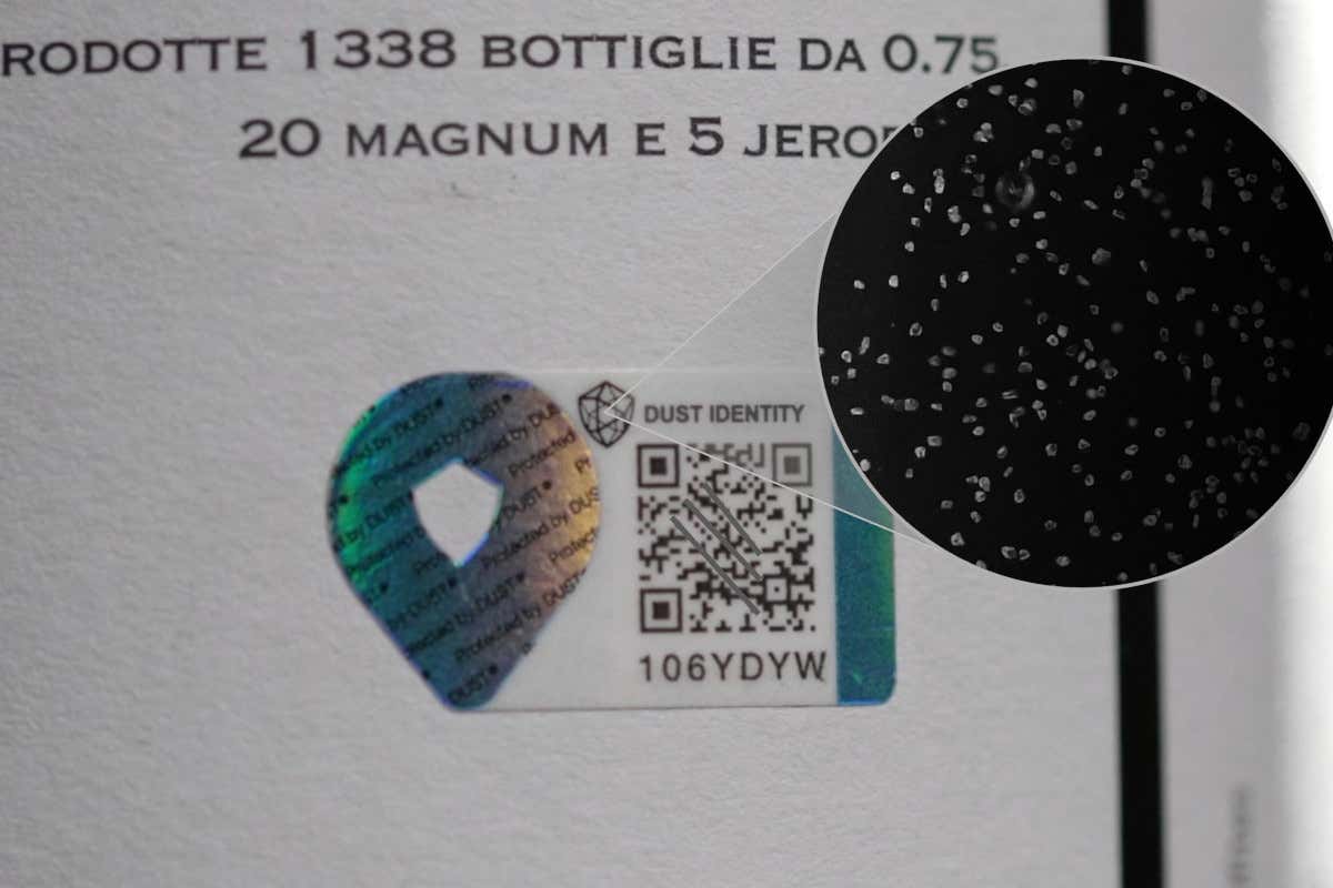 Bottiglia unica e autenticità garantita: la firma di diamante di Feudi Spada