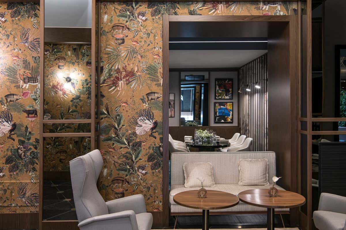 Aquamarina: il ristorante di pesce dell'hotel Umiltà 36 tra design e arte Aquamarina: il ristorante di pesce dell'hotel Umiltà 36 tra design e arte