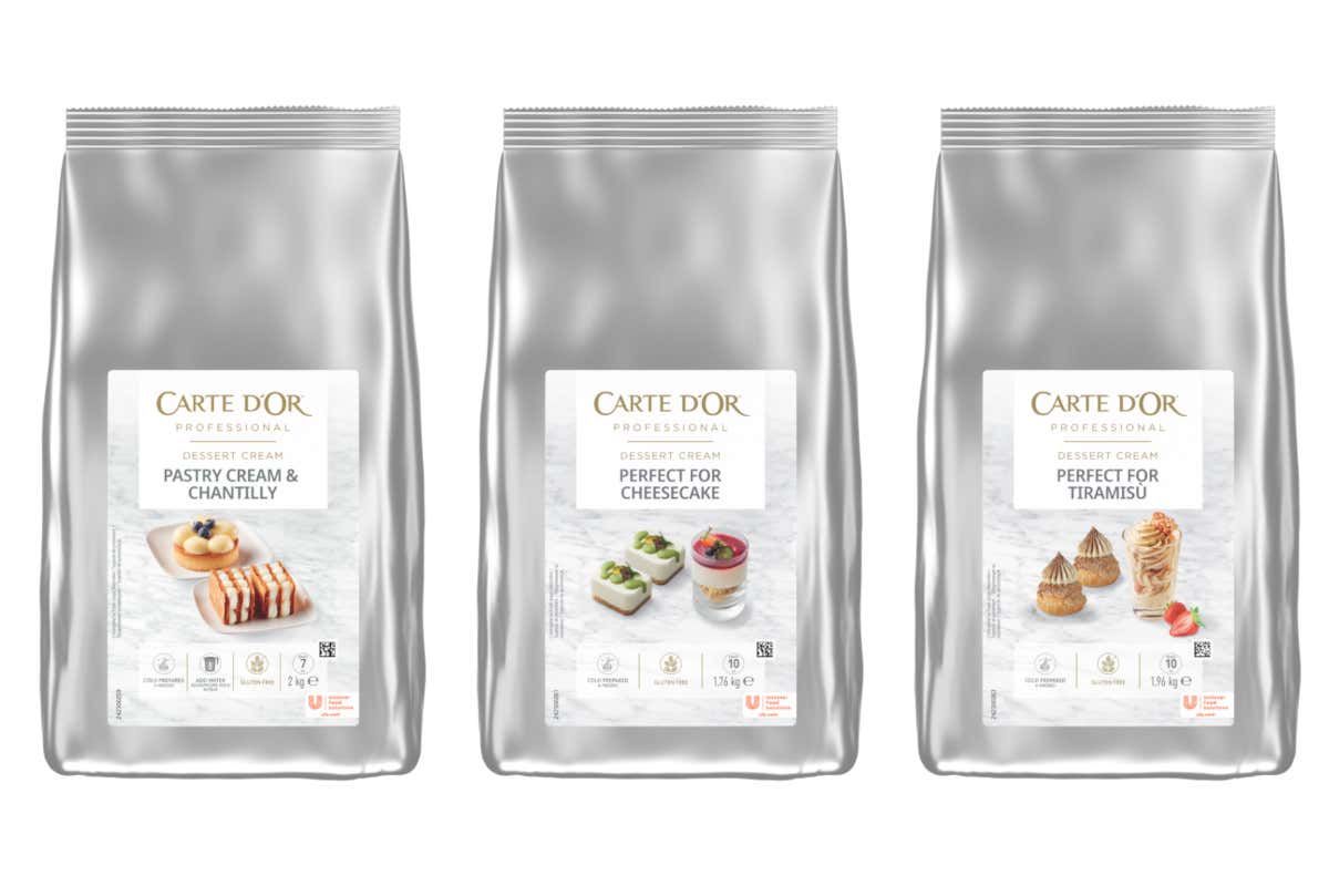 Più tempo per creare e meno per preparare: tre nuove creme pronte per chef e pasticceri